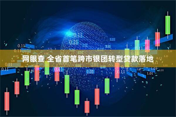 网眼查 全省首笔跨市银团转型贷款落地